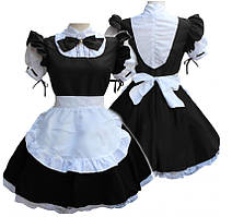 Косплей вбрання Покоївка Версія 4 Чорний колір | Maid Version 4 Black color