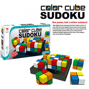 Гра-головоломка Metr+ Color Cube Sudoku 26, фото 2