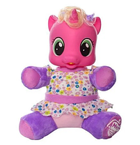 Інтерактивна Дитяча музична конячка-поні з пляшкою My Little Pony Limo Toy 66241 фіолетова, фото 4