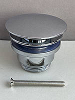 Донный клапан Topaz для умывальников универсальный латунный с переливом и без TK-15A