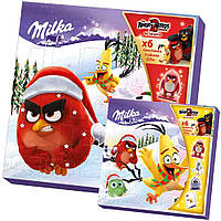 Milka, Angry Birds шоколадный адвент календарь, 200г