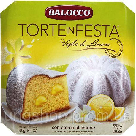 Balocco Torte in Festa, 400 г, Панеттоне з лимоном - фото 1 - id-p1303489949