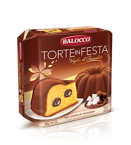 Панеттоне Balocco Torte in Festa с шоколадным кремом 400 г - фото 1 - id-p1303493140