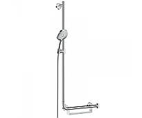 Unica Comfort Набір для душу Raindance Select S 120 /штанга Unica Comfort 1,10 м раполож. зліва, білий/хром