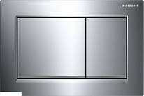 Sigma30 Смывная клавиша, двойной смыв, хром глянцевый/хром матовый/хром глянцевый