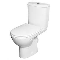 FREJA Premium компакт підлоговий гориз. випуск, бачок 3/6 л, нижн.підвід, сидіння з кришкою Duroplast