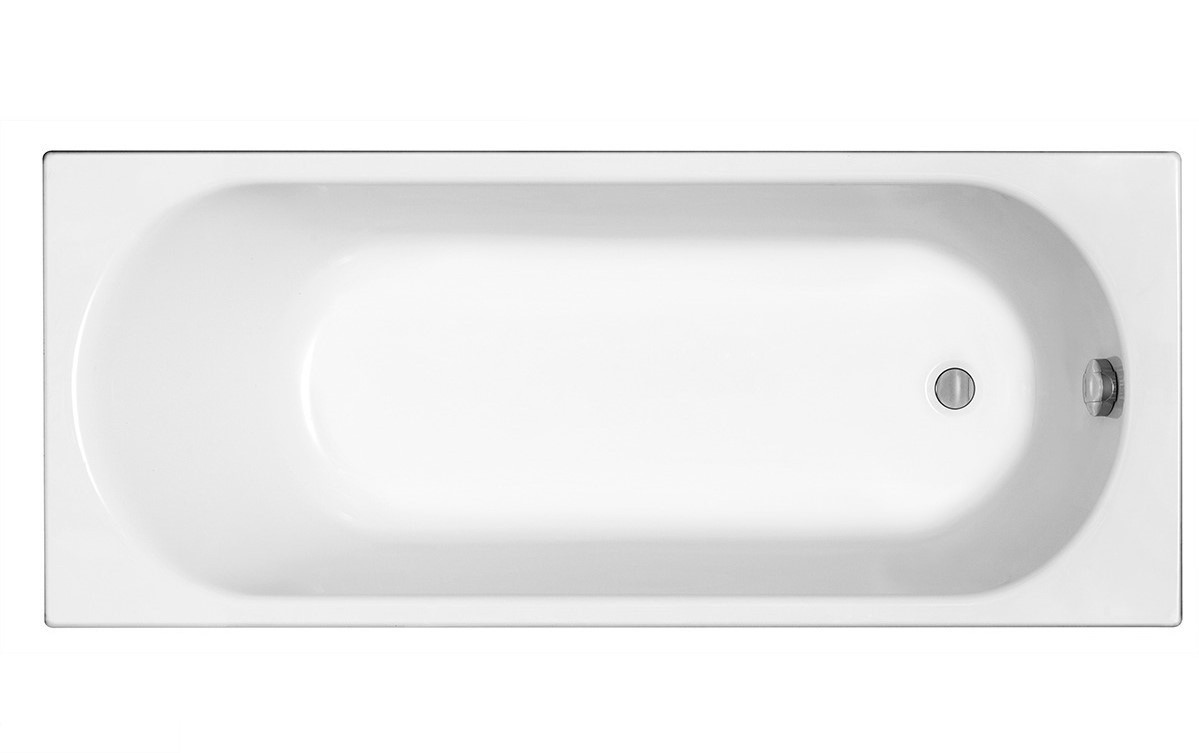 OPAL PLUS ванна прямоугольная 170х70 см, без ножек - фото 1 - id-p944247038