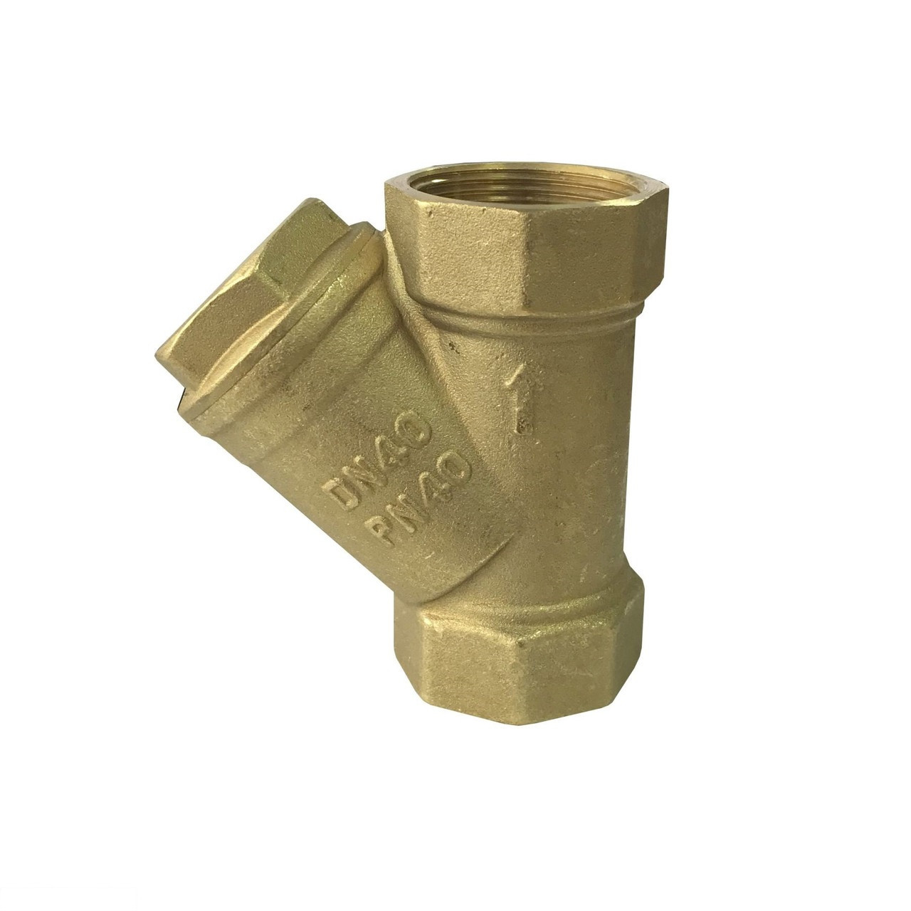 Фільтр грубої очистки SELBA SL 1512 кутовий 1 1/2" з вушком, фото 1