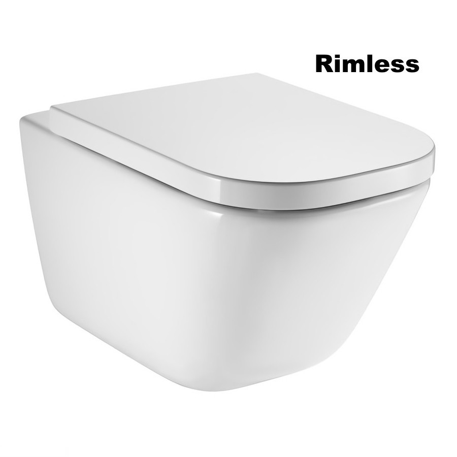 GAP Rectangular унітаз підвісний з сидінням slow-closing (в упак.), фото 1