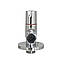 Кран кутовий керамік напівперевертня 1/2" х 3/4" Solomon 1TECH (Lazer) (7076), фото 4