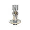 Кран кутовий керамік напівперевертня 1/2" х 1/2" Solomon 1TECH (Lazer) (7076), фото 3