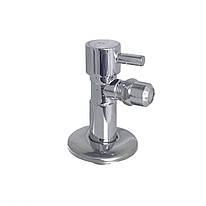 Кран кульовий кутовий з фільтром 1/2" х 3/4" Solomon А7041(7043)