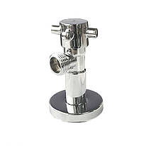 Кран кутовий керамік напівперевертня 1/2" х 3/4" Solomon 1STAR (Retro) (7077)