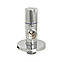 Кран кульовий кутовий полуобротный 1/2" x 1/2" Solomon 9081 NEW, фото 3