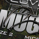 Гачок короповий Gardner Covert Dark Mugga hooks barbed SIZE 10, фото 11