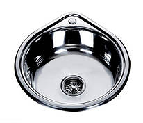 Мийка кругла, врізна 530х180 Satin MR 530