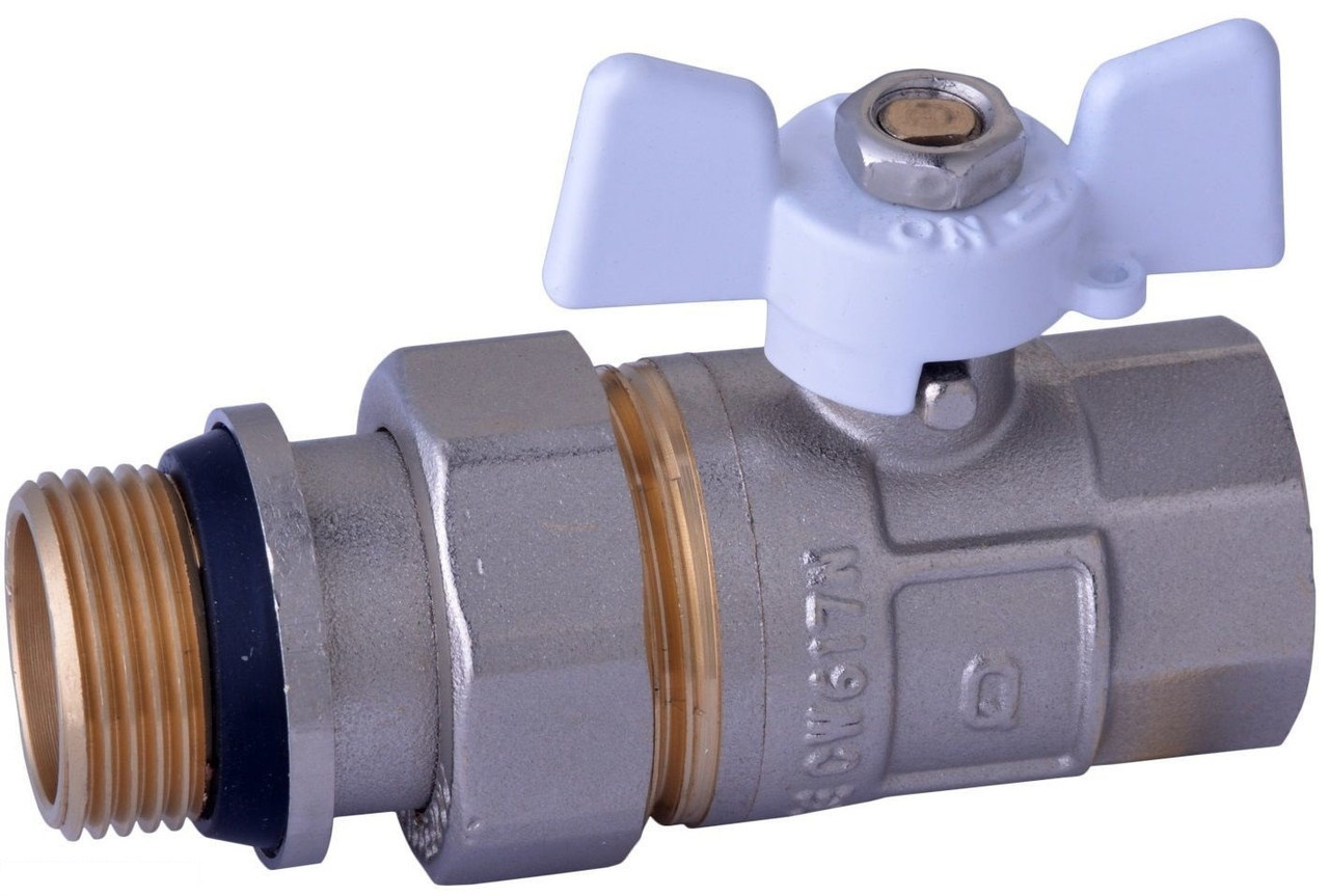 Кран кульовий з "американкою" 3/4" PROFESSIONAL Q003, фото 1