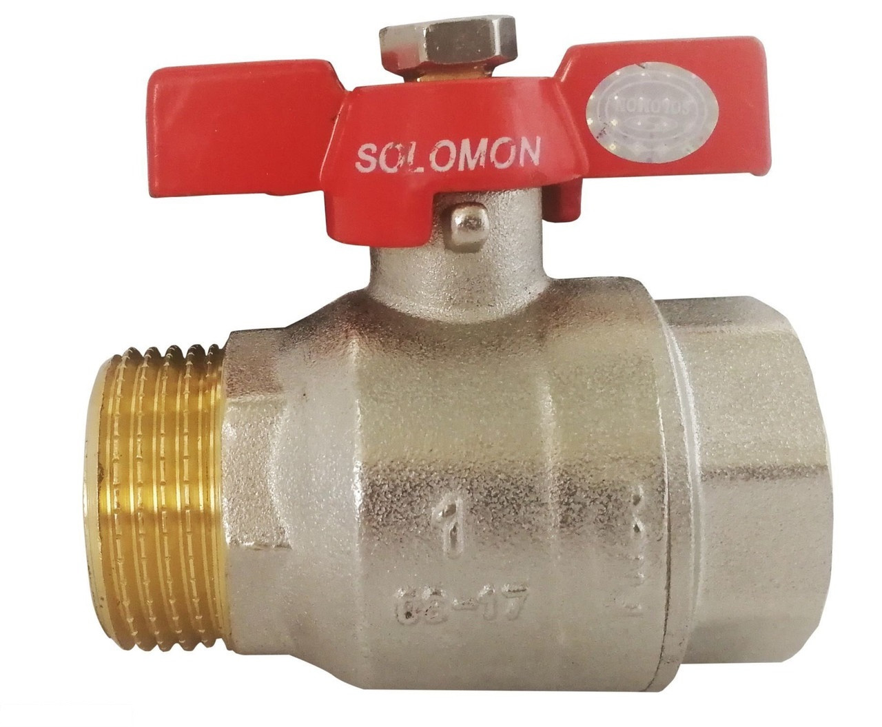 Кран кульовий Solomon B1015 КБ 1" НВ PN30