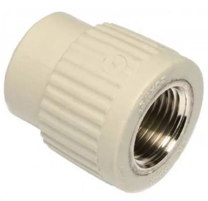 Перехід з метав.різьб.внутр. 40х5/4 Ekoplastik поліпропілен, фото 1