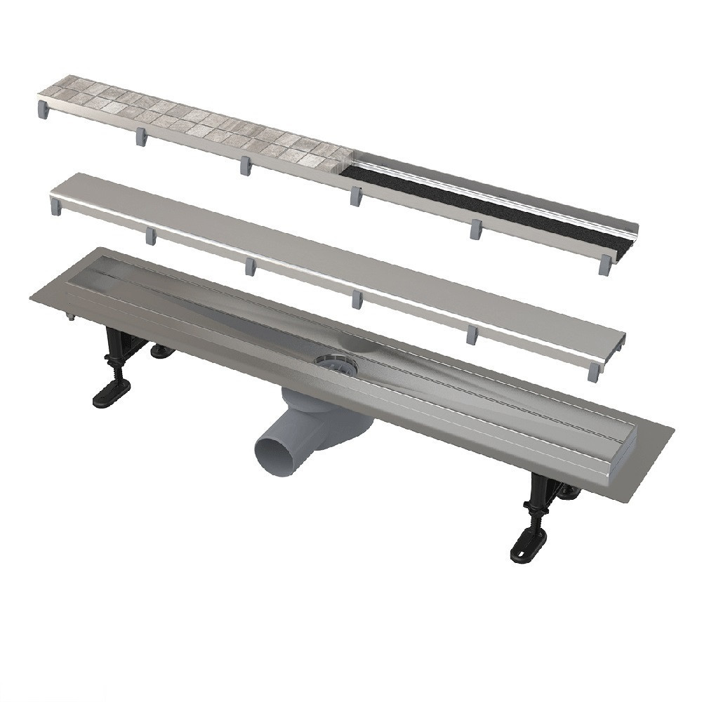 Водоотводящий жолоб APZ13-DOUBLE9 AlcaPlast APZ13-DOUBLE9-950