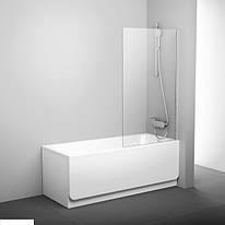 PVS 1-80 white (Transparent) Шторка нерухома на ванну Ravak 79840100Z1