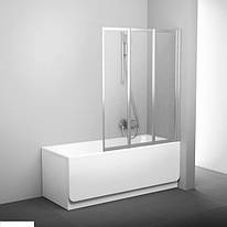 Шторки д/ванни складні VS 3 100 white (Transparent) Ravak