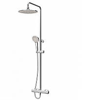 F0780400 Like Душова система: змішувач для душу, термостат, верх.душ d250 мм, перемикач