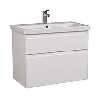 Аква Родос 09032 шафа "ELIT" 80 см (консольний) - шафа під умивальник в до-ве з умивальником "Elite" 80 см