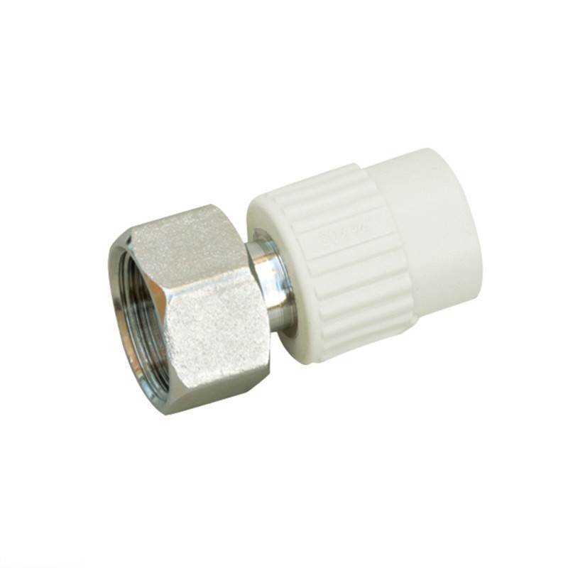 Муфта PPR з накидною гайкою Blue Ocean 20х3/4" ВР з латунним штоком, фото 1