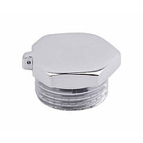 Заглушка SD Forte 1/2" НР хром