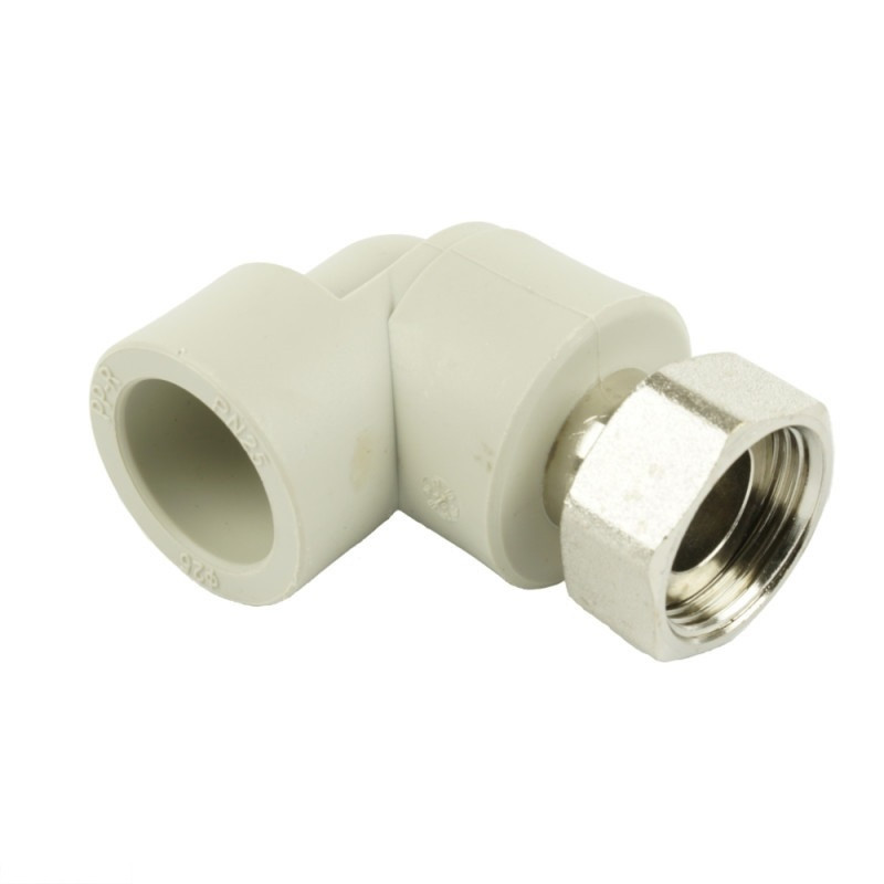 Куточок PPR Thermo Alliance з накидною гайкою Ø25х3/4" ВР
