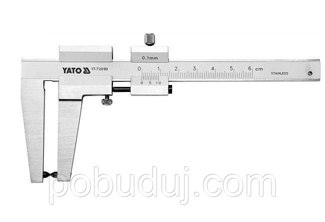 Штангенциркуль для гальмівних дисків YATO 160мм (YT-72090), фото 1