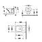 D-CODE Rectangular унітаз підвісний 56,5*40*45см, в комплекті з сидінням з автомат. закриванням, фото 2