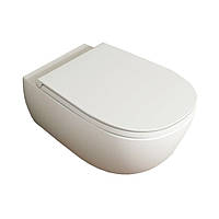 IO118G+IOCW07 унитаз подвесной GoClean+крышка Soft Close, white (2пак)