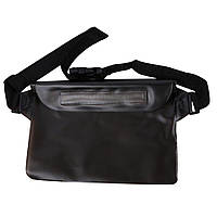 Водонепроникна сумка-чохол на пояс Alitek для грошей, телефона, документів Black