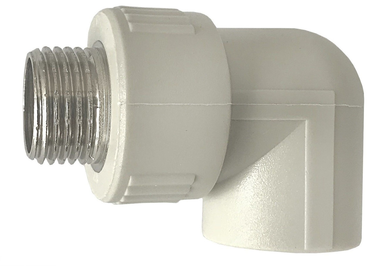 18010 Угол Kalde 20 мм на 1/2" с наружной резьбой, фото 1