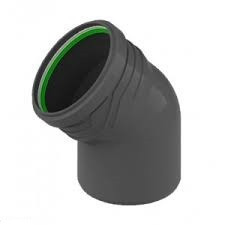 Коліно 32 * 67,5° для внутрішньої каналізації ASG NANO HTR, фото 1