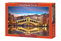 Настольная игра Castorland puzzle Пазл Мост Риальто ночью, 1000 эл. (C-104215)