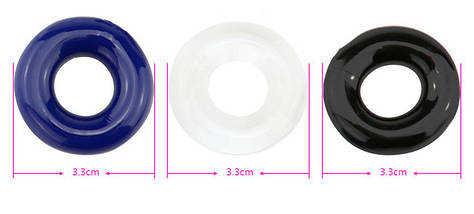 Ерекційне кільце 3 штуки Stay Hard Multi-Colored, фото 3