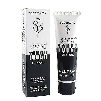 Мастило вагінальна анальна для сексу універсальна 100мл Silk Touch Sex Oil, фото 1