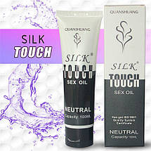 Мастило вагінальна анальна для сексу універсальна 100мл Silk Touch Sex Oil, фото 4