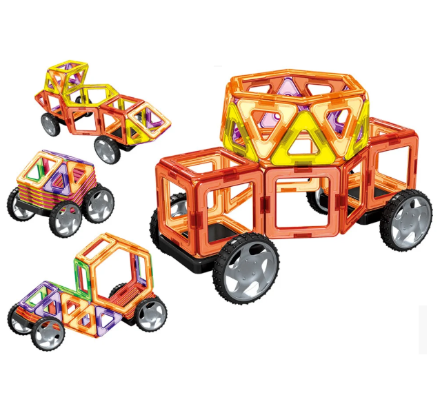 Магнітний конструктор Limo toy LT3002 Транспорт Magnistar