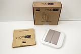Вимикач на батарейках Z-Wave Plus NodOn Сірий — NODECWS3102, фото 4