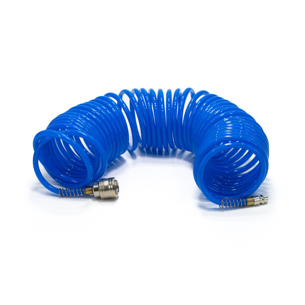 Шланг спіральний поліуретановий 5.5*8 мм 10м Profline 75687, фото 1