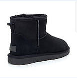 Чоловічі замшеві мініуги з овчини, фото 2