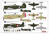 Пластикова модель 1/72 AZ model 7645 Американський винищувач Curtiss P-36G (Hawk A-6/8), фото 3