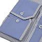 Чоловіча сорочка Desibel 0370 BDS 03 блакитного кольору з обробкою, фото 4