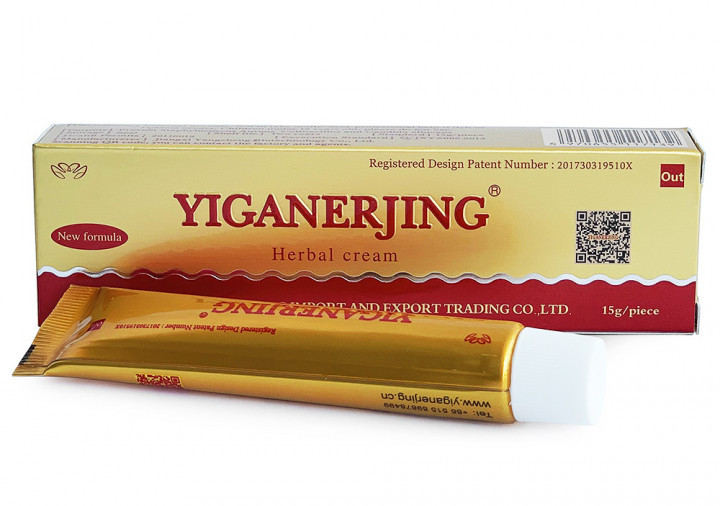 Мазь під час псоріазу, екземи, дерматиту Yiganerjing