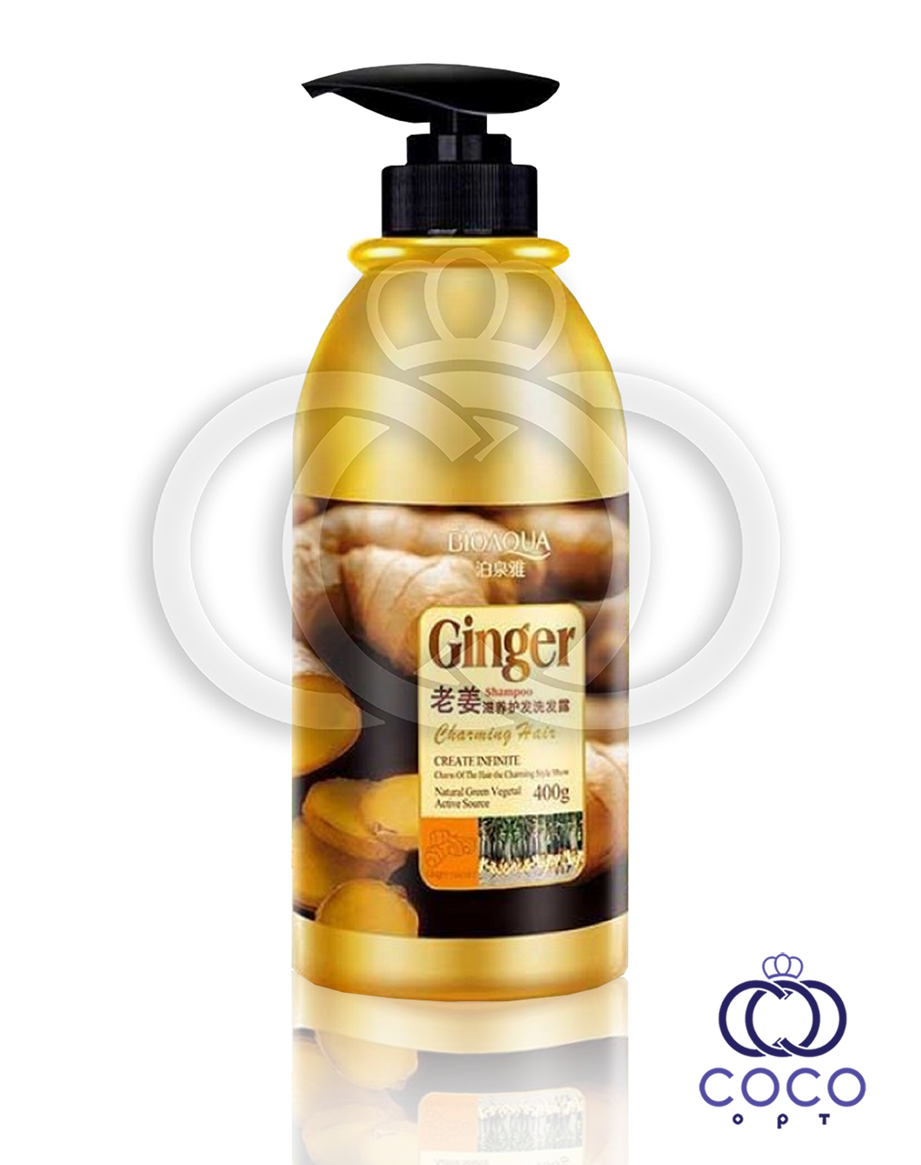 Шампунь Bioaqua Ginger Shampoo імбирний для зміцнення волосся