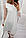 Святкове плаття з мереживом арт. 407, вільний крій, біле, фото 2